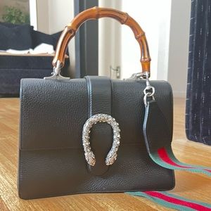 Gucci bamboo handle bag